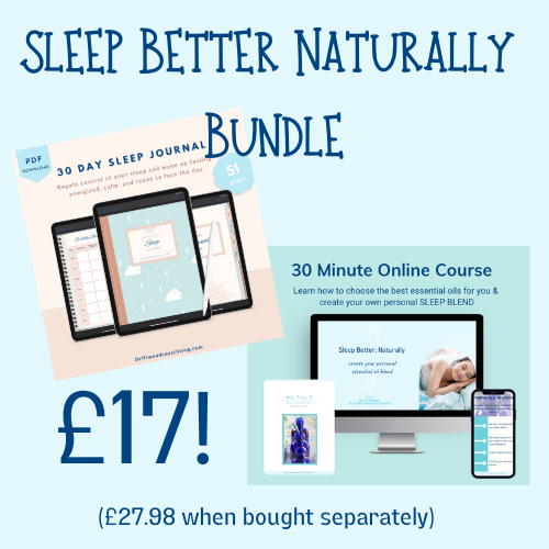 Struggling with sleep? 🛌 Improve rest with a guided sleep journal & aromatherapy course. Track habits, relax naturally & wake up refreshed!